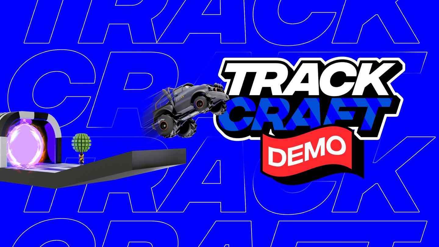 Oculus Quest game "Track Stunt" Track Craft Track Craft Oculus Meta Quest VR game