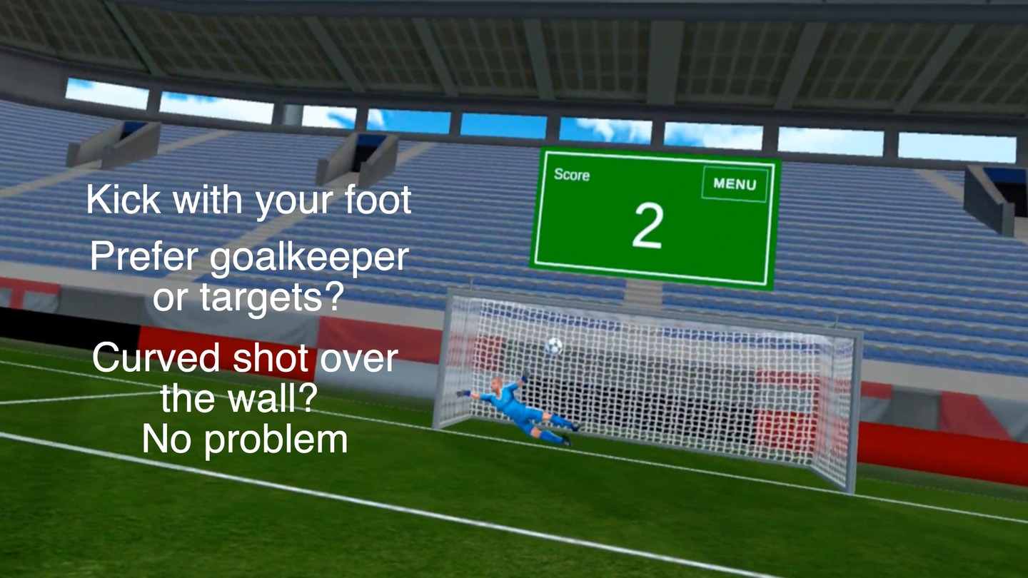 Oculus Quest 游戏《十一个进球》Eleven goals Eleven goal VR Oculus Meta Quest all-in-one action game