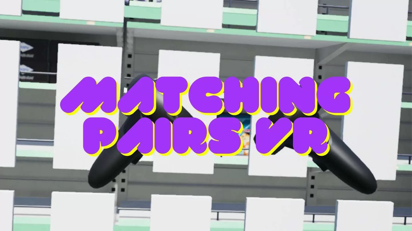 Oculus Quest game "Matching Pairs VR" matching VR Matching Pairs Oculus Meta Quest VR game