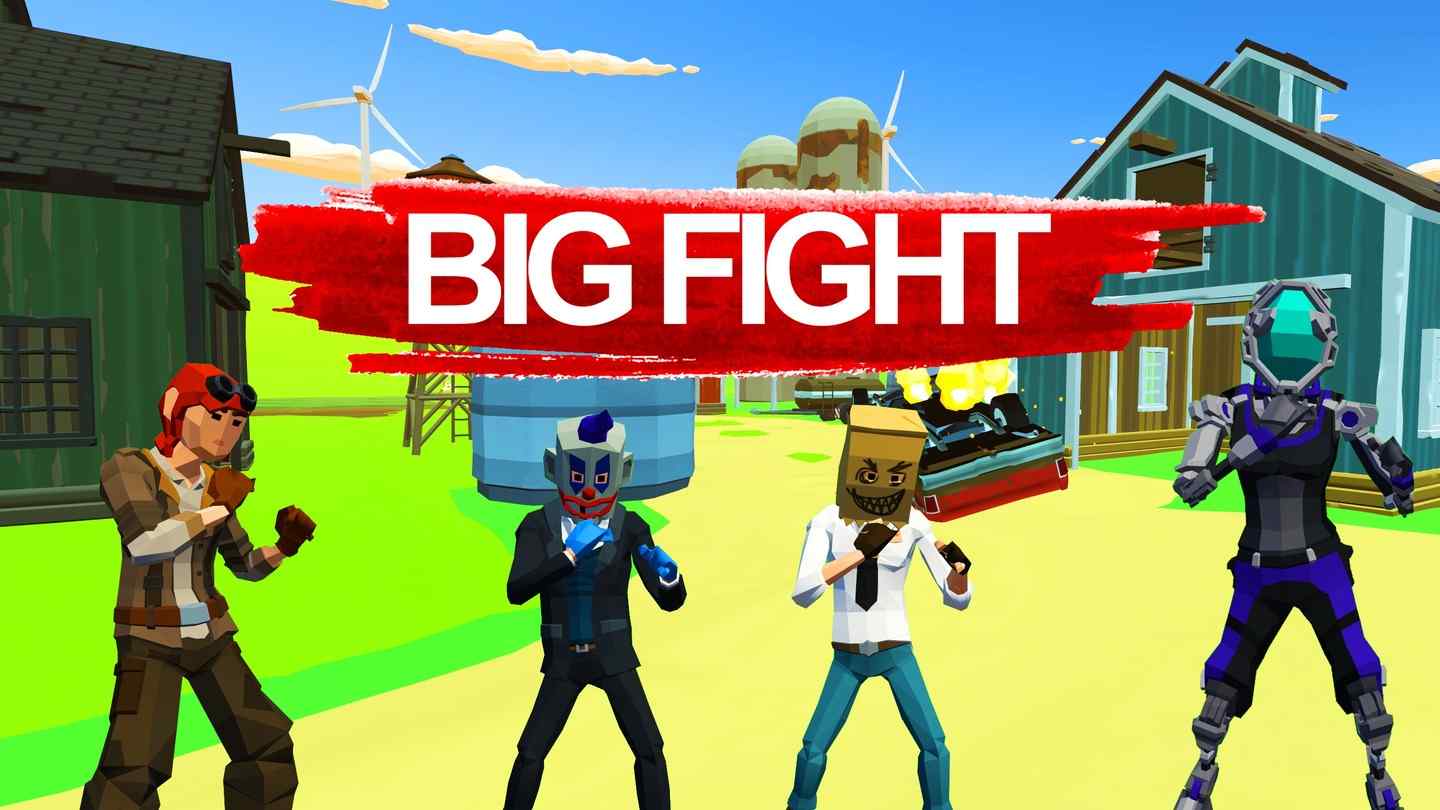 Oculus Quest 游戏《大乱斗》Big Fight Big Fight VR Oculus Meta Quest all-in-one fighting game