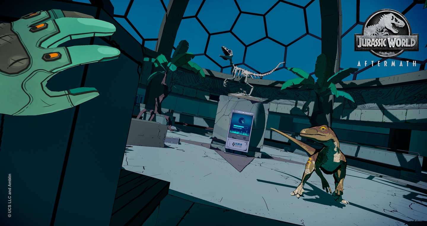 Oculus Quest game "Jurassic World" Jurassic World Aftermath Jurassic World-Aftermath Collection Oculus Meta Quest VR game