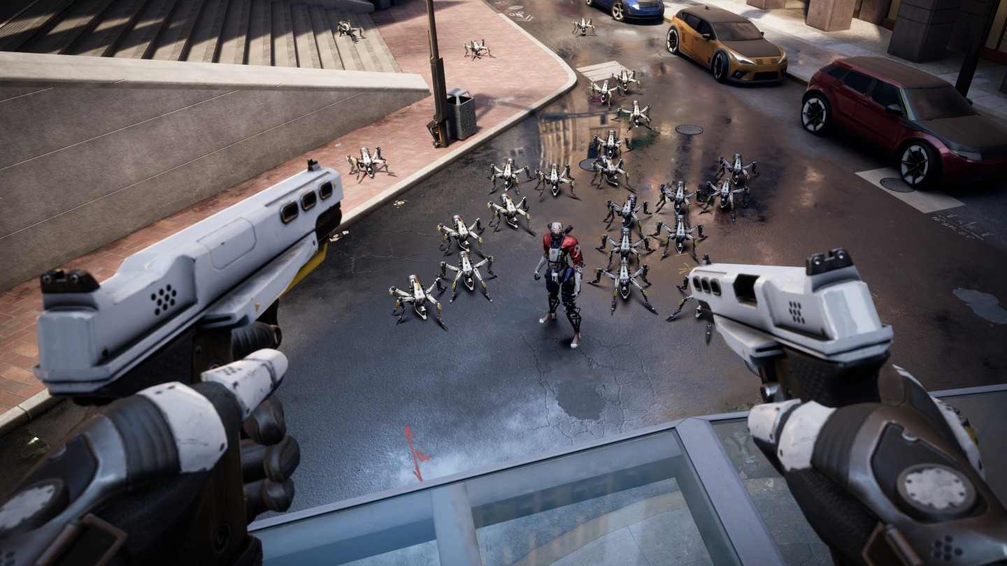 Oculus Quest 游戏《机械重装》Robo Recall: Unplugged Robo Recall VR Oculus Meta Quest all-in-one shooting game