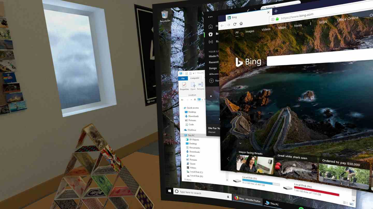 Meta Quest 工具《VD串流工具》Virtual Desktop 破解版 Virtual Desktop cracked version VR Oculus Meta Quest all-in-one streaming