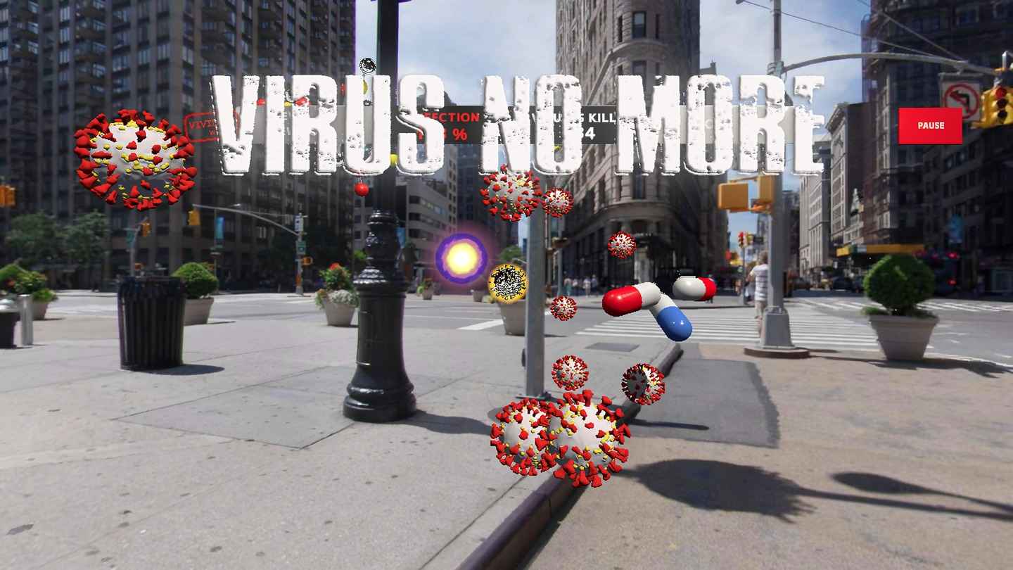 Oculus Quest game "VIRUS NO MORE" eliminates viruses Virus No More-The game Oculus Meta Quest VR game