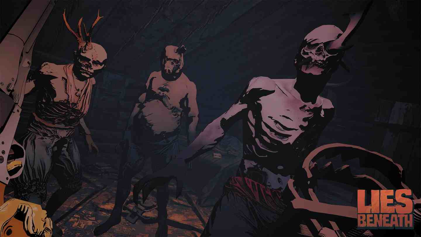 Oculus Quest 游戏《沉默之下》Lies Beneath Lies Beneath VR Oculus Meta Quest all-in-one horror game