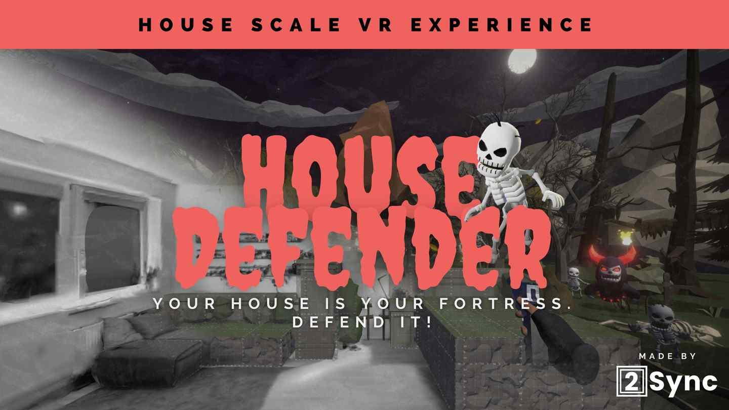 Oculus Quest 游戏《房屋卫士》House Defender House Defender Oculus Meta Quest VR game