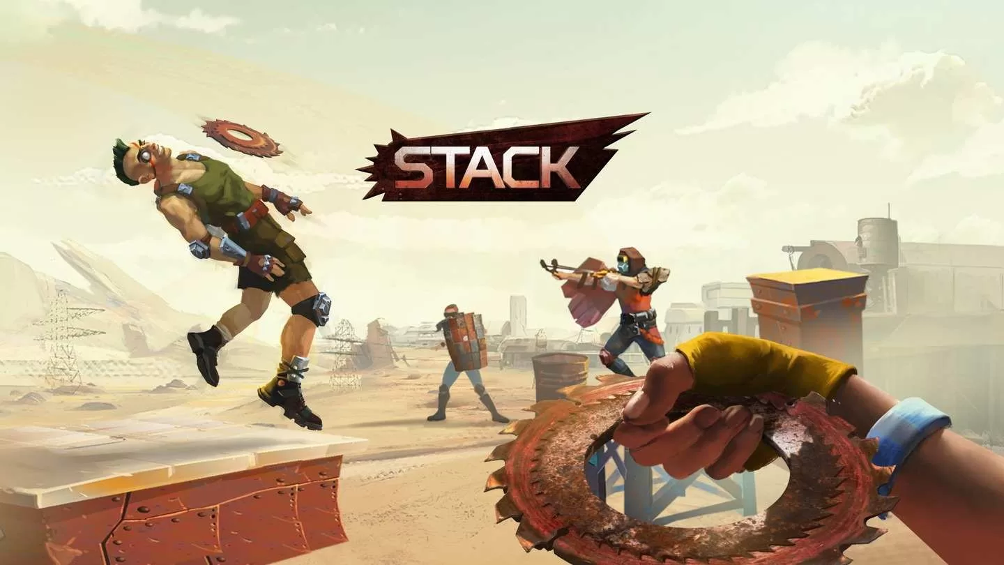 Oculus Quest 游戏《飞盘刀》STACK STACK-Frisbee Knife Oculus Meta Quest VR game