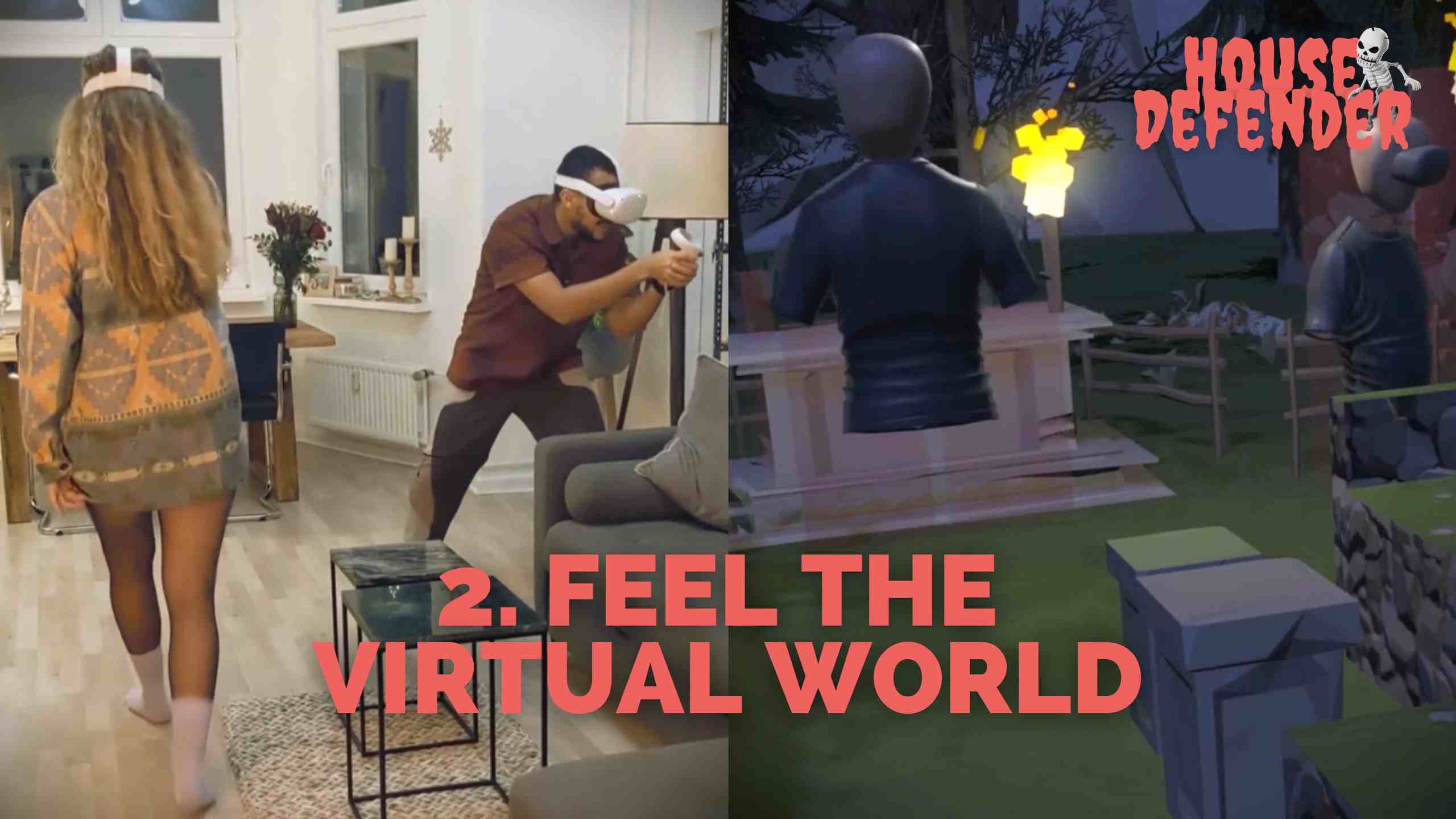 Oculus Quest 游戏《房屋卫士》House Defender House Defender Oculus Meta Quest VR game