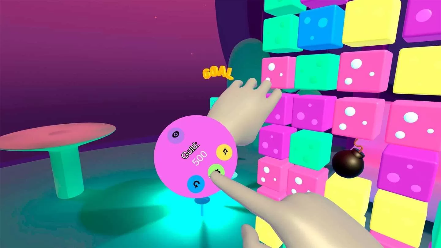 Oculus Quest game "Touch to Match" Touch To Match VR Oculus Meta Quest all-in-one Hand tracking game
