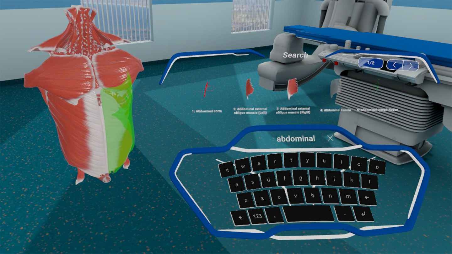 Oculus Quest 游戏《高中解剖学 VR》High School Anatomy for Quest High School Anatomy VR Oculus Meta Quest all-in-one simulation game