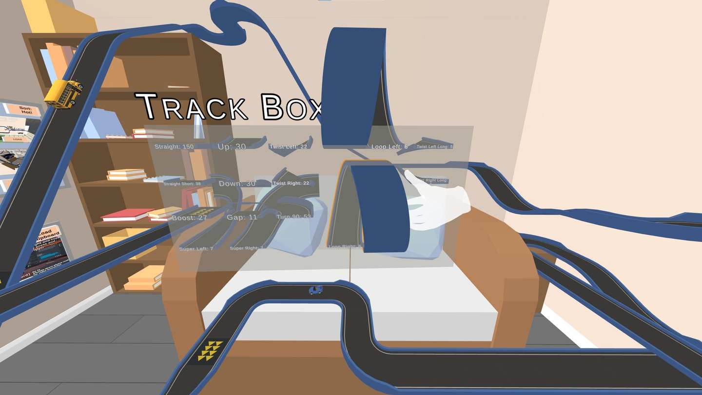 Oculus Quest 游戏《特技赛道建设者》Stunt track builder Stunt track builder MR Mixed Reality Mode - Coexistence Version Oculus Meta Quest VR game