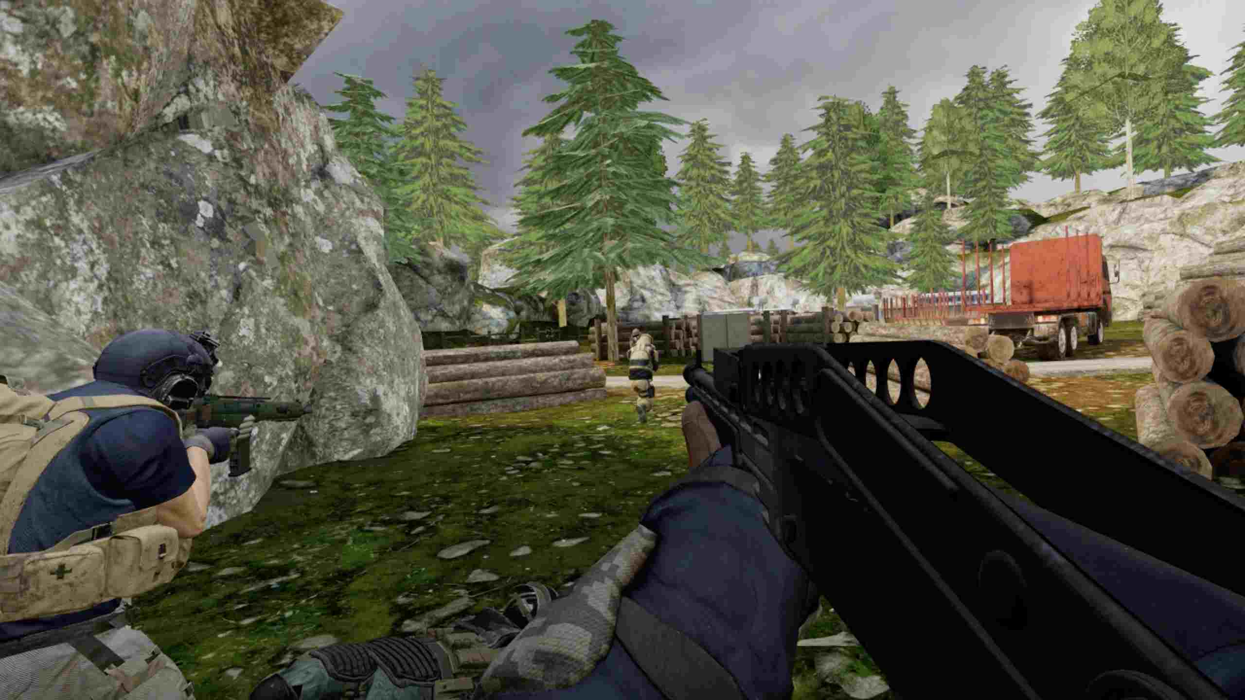 Oculus Quest 游戏《使命召唤VR or 包工头》Contractors VR Call of Duty VR-Contractors VR Oculus Meta Quest all-in-one shooting game