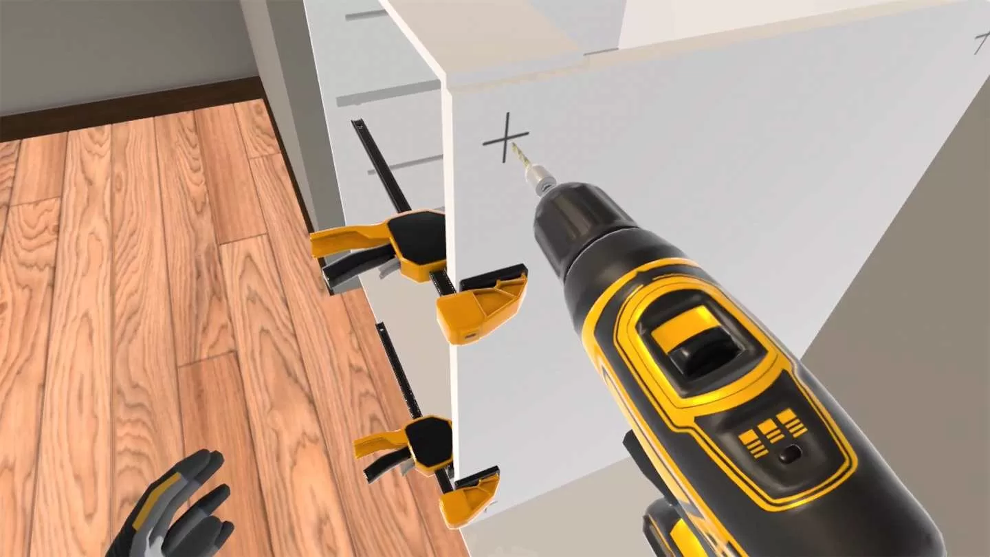 Oculus Quest game "Kitchen Assembly" Kitchen Assembly VR Oculus Meta Quest all-in-one kitchen tools game