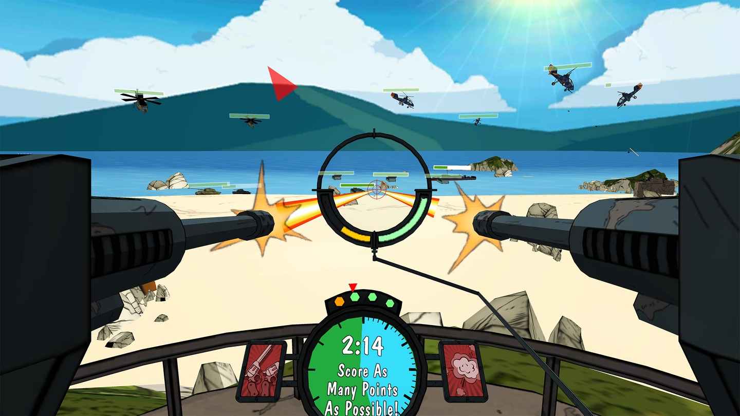 Oculus Quest game Bandit Six: Salvo Bandit Six-Combined Arms Oculus Meta Quest VR game