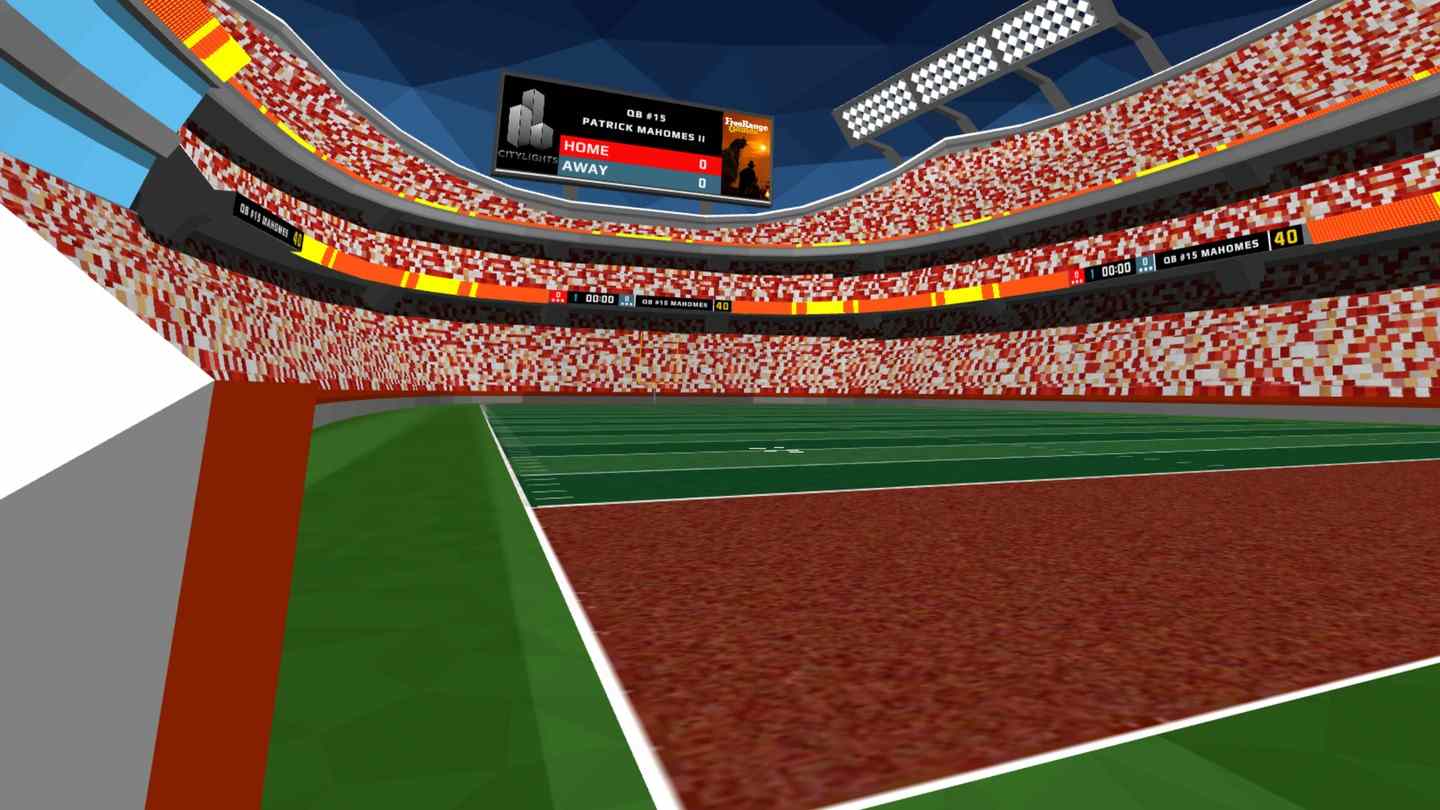 Oculus Quest 游戏《MVP 橄榄球 – 帕特里克·马霍姆斯》MVP Football – The Patrick Mahomes Experience MVP Football-The Patrick Mahomes Experience VR Oculus Meta Quest sports game