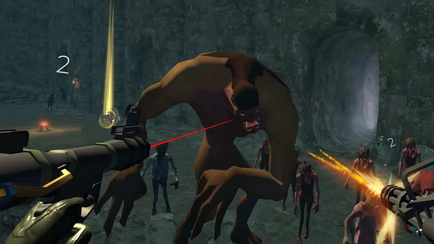 Oculus Quest game Monster Rampage VR Monster Rampage VR Oculus Meta Quest all-in-one shooting game