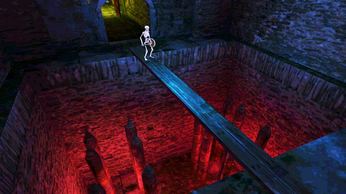 Oculus Quest game Firedrake Crypts Of The Golem King Firedrake Crypts Of The Golem King VR Oculus Meta Quest all-in-one fighting game