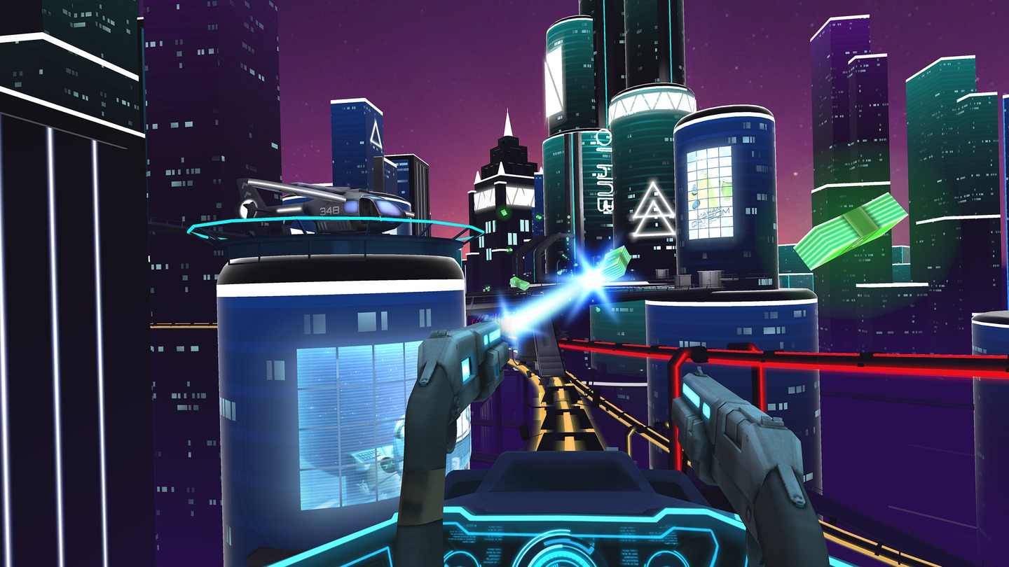 Oculus Quest 游戏《云霄飞车》Coaster Combat Coaster Combat VR Oculus Meta Quest all-in-one shooting game