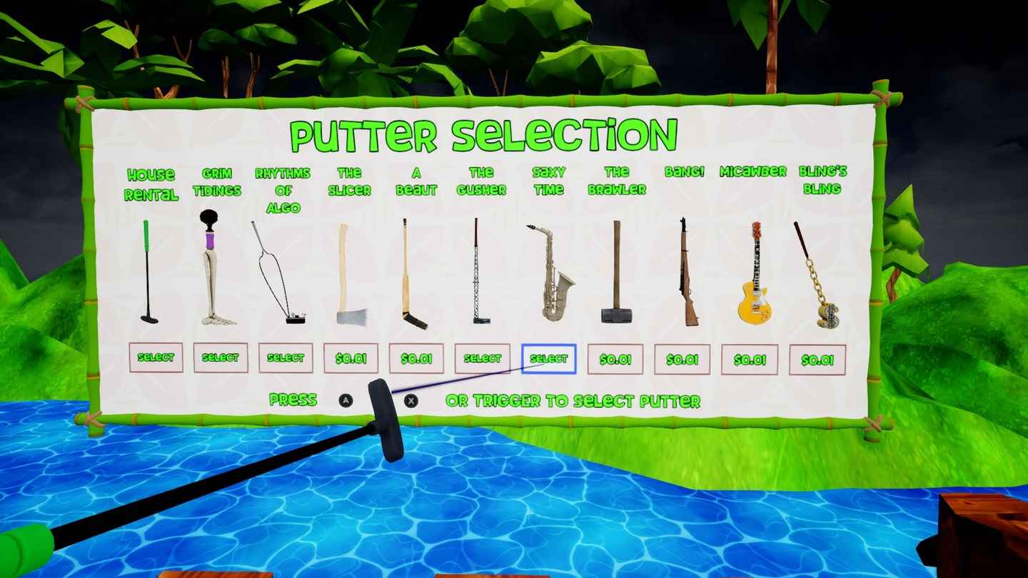 Oculus Quest 游戏《趣味迷你高尔夫》Mini Golf Hustler Mini Golf Hustler VR Oculus Meta Quest leisure game