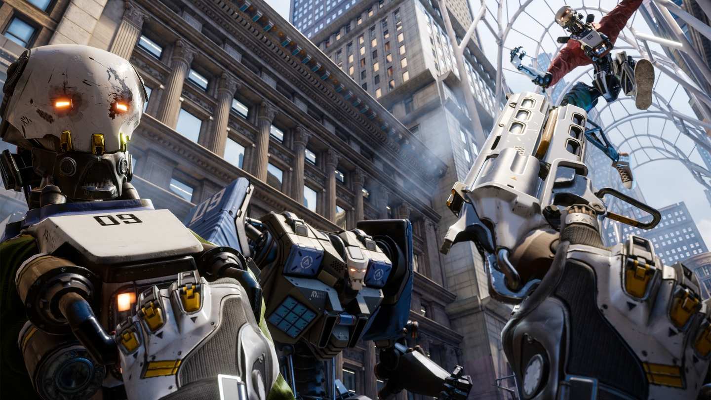 Oculus Quest 游戏《机械重装》Robo Recall: Unplugged Robo Recall VR Oculus Meta Quest all-in-one shooting game