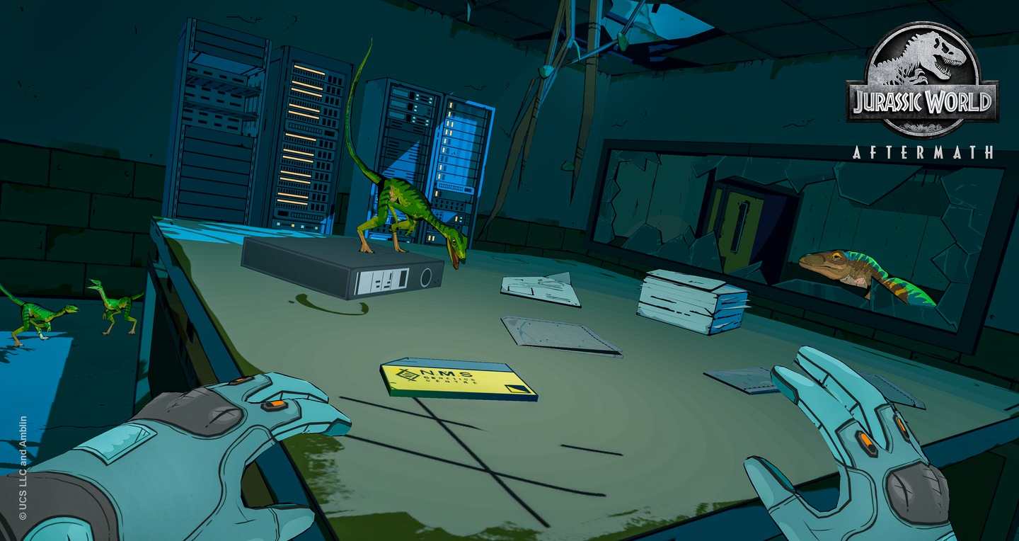 Oculus Quest game "Jurassic World" Jurassic World Aftermath Jurassic World-Aftermath Collection Oculus Meta Quest VR game