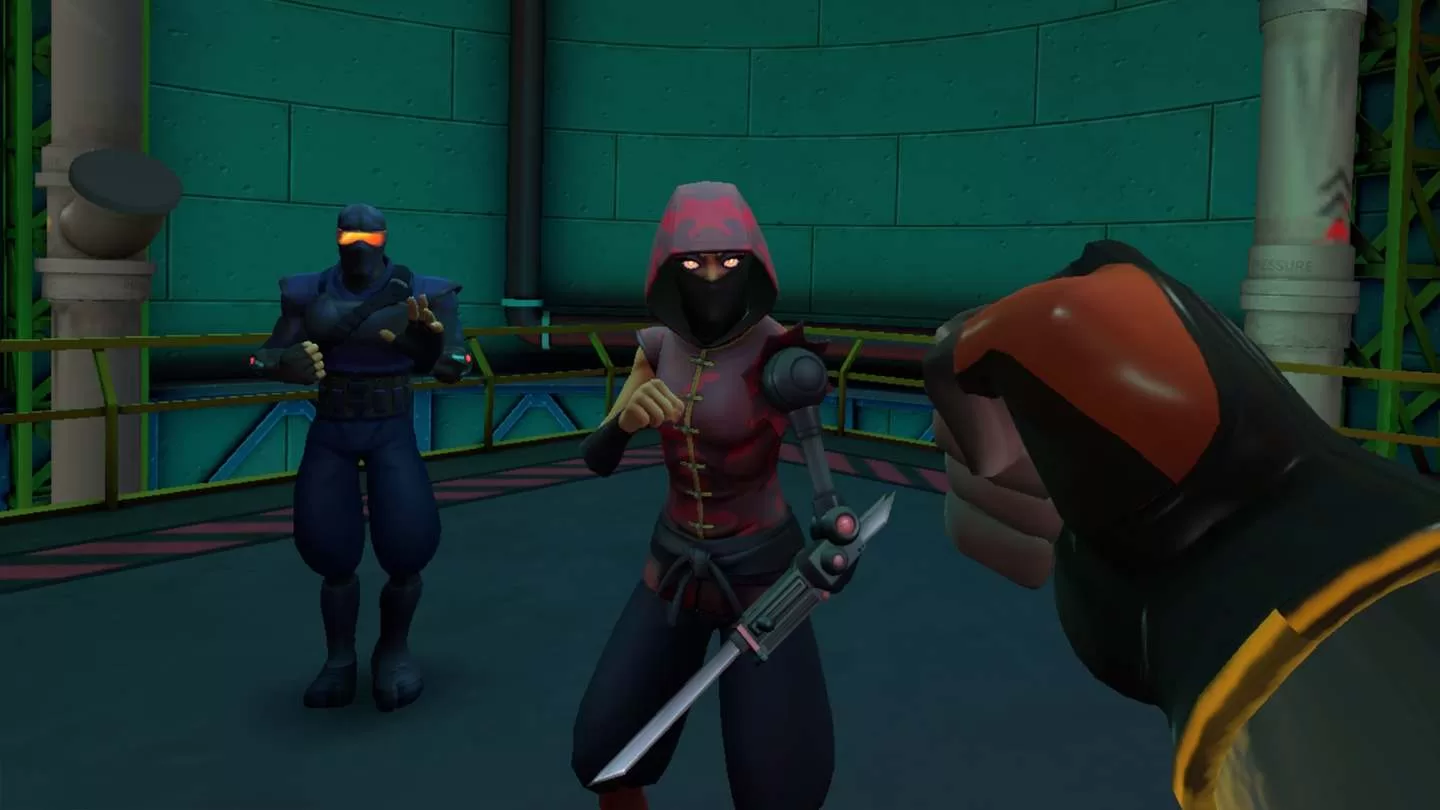 Oculus Quest game "Path of the Warrior" Path of the Warrior VR Oculus Meta Quest all-in-one fighting game