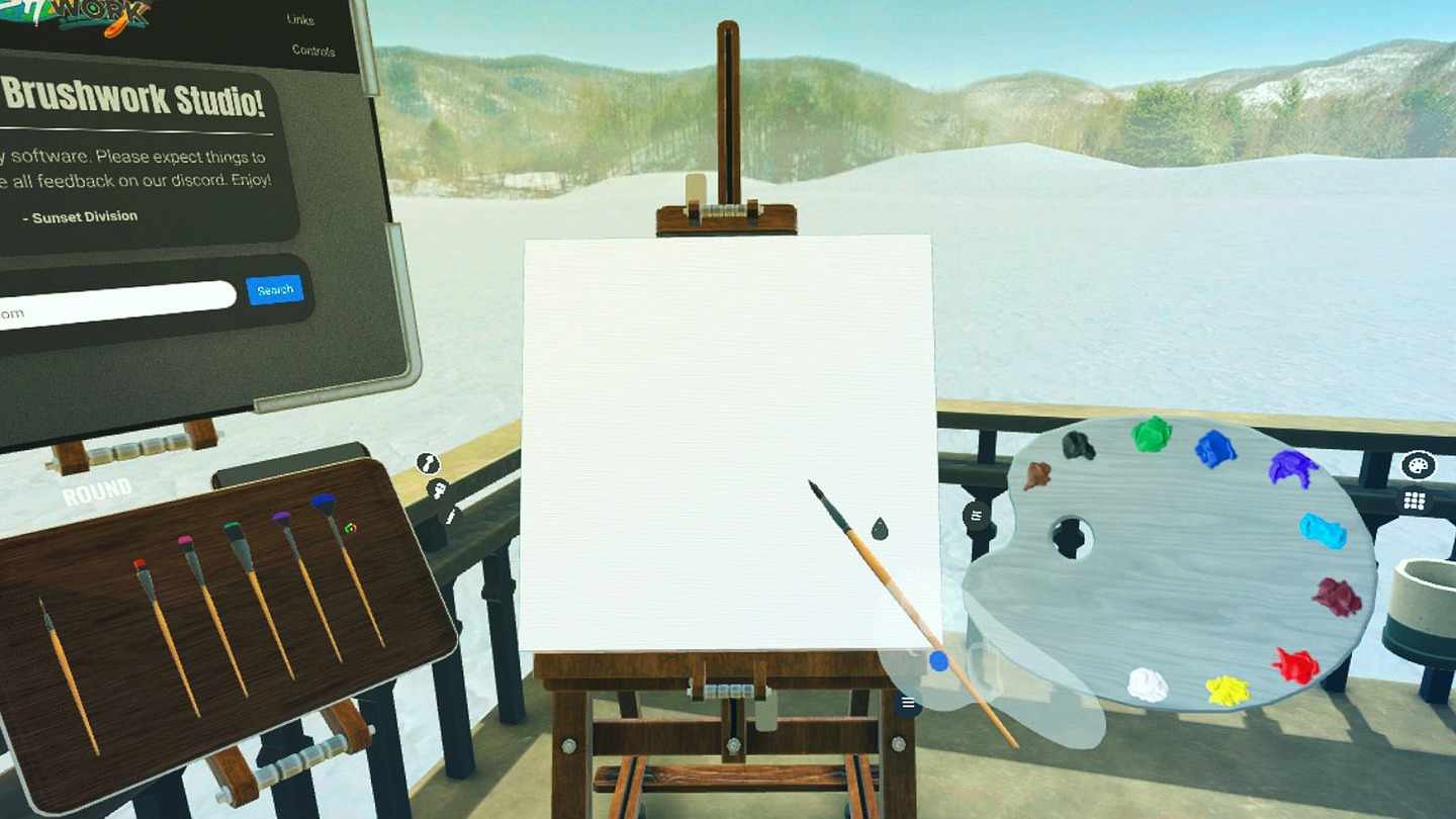 Oculus Quest 游戏《笔触工作室》Brushwork Studio Brushwork Studio VR Oculus Meta Quest all-in-one arts game