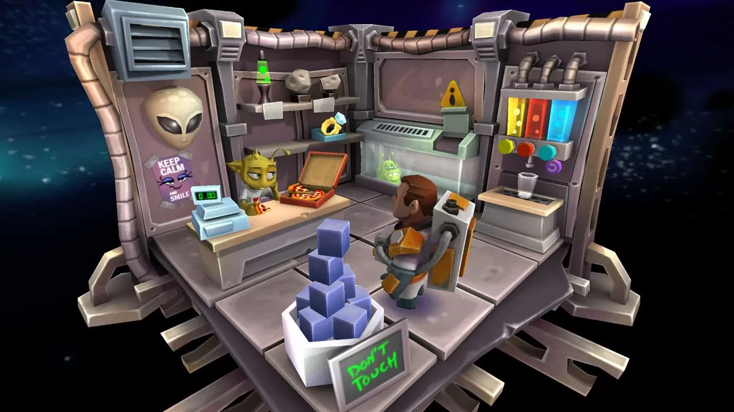 Oculus Quest 游戏《月球冒险》A lunar adventure A lunar adventure-Elevator to the Moon VR Oculus Meta Quest all-in-one leisure game
