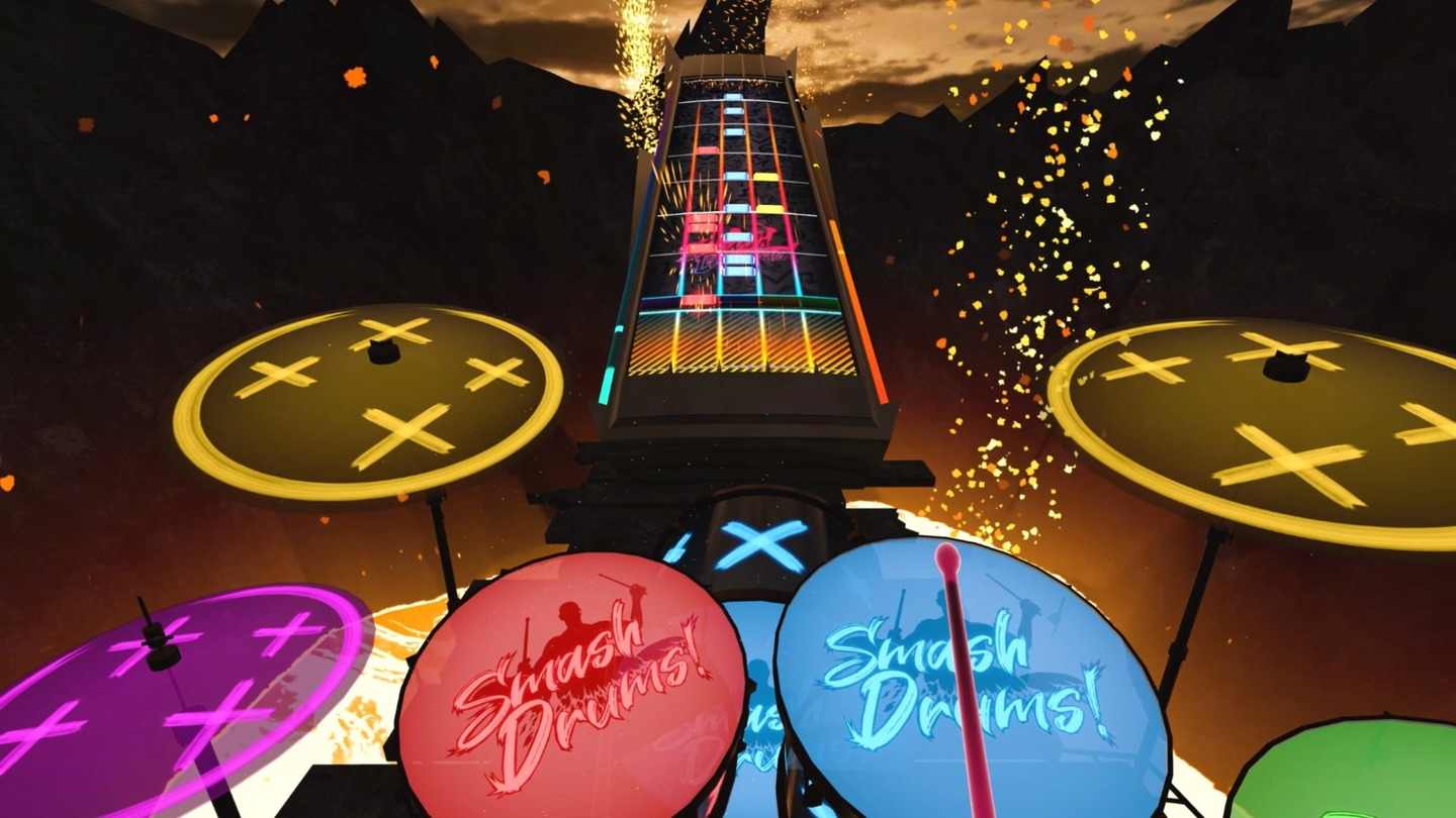 Oculus Quest game Smash Drums VR Smash Drums Oculus Meta Quest VR game