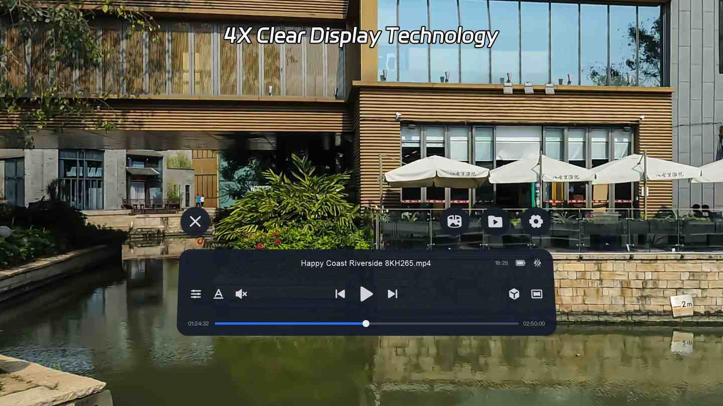 Oculus Quest 游戏《4XVR视频播放器》4XVR Video Player 4XVR Video Player VR Oculus Meta Quest all-in-one player
