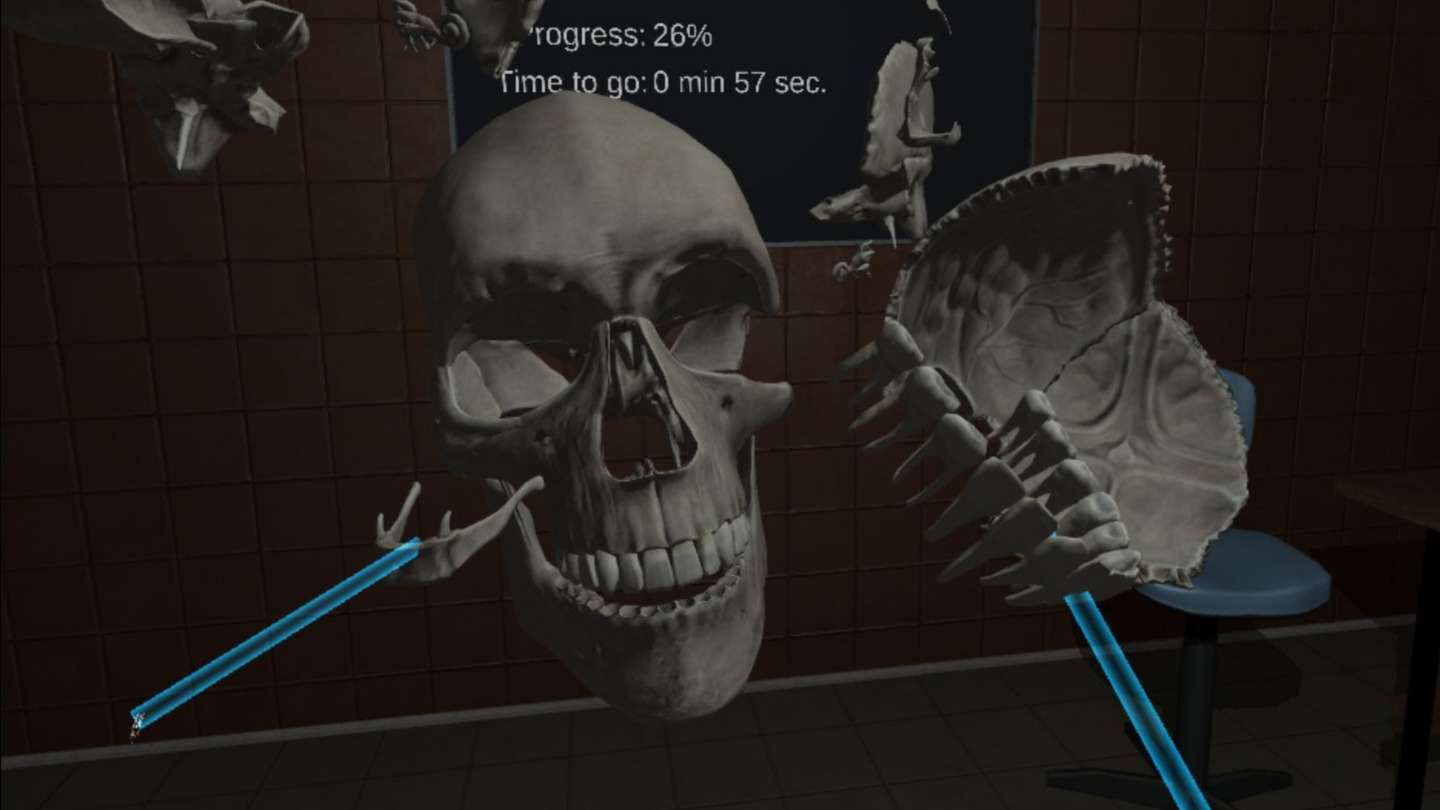 Oculus Quest 游戏《人体解剖学》Human Anatomy Puzzle Human Anatomy Puzzle VR Oculus Meta Quest all-in-one education game