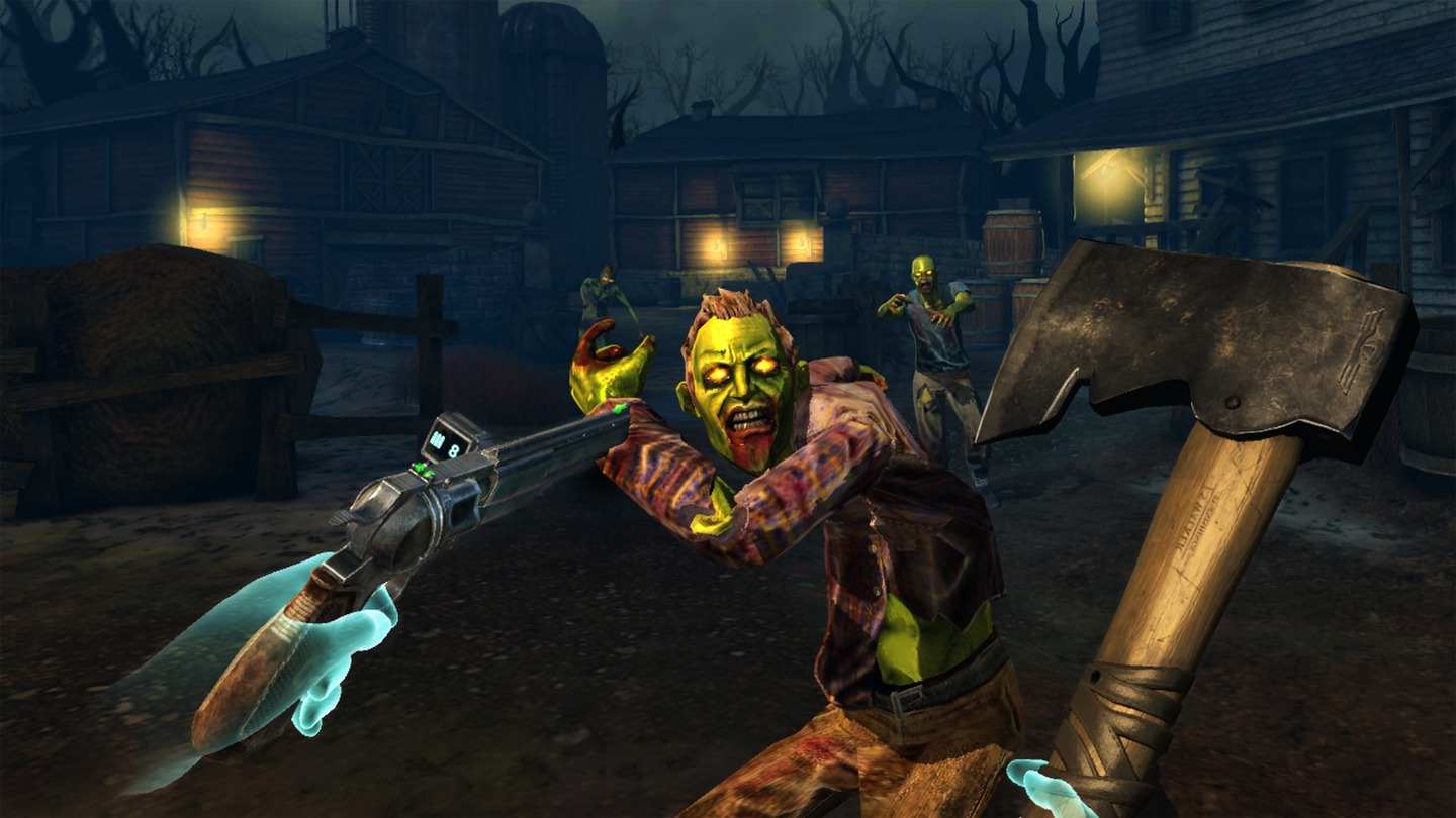 Oculus Quest 游戏《打僵尸:双重打击》Drop Dead: Dual Strike Edition Drop Dead Dual Strike VR Oculus Meta Quest all-in-one shooting game