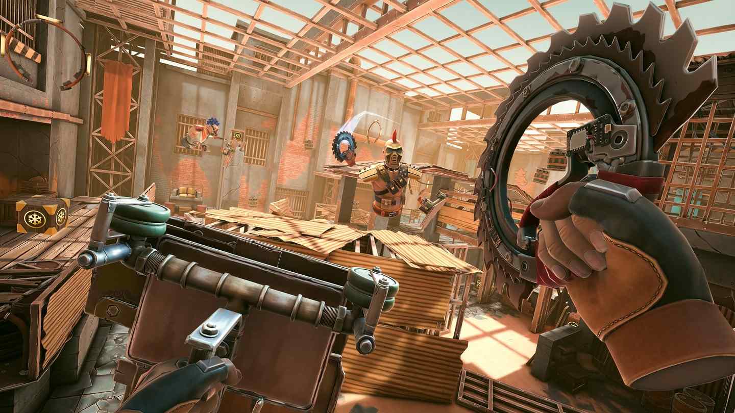 Oculus Quest 游戏《飞盘刀》STACK STACK-Frisbee Knife Oculus Meta Quest VR game