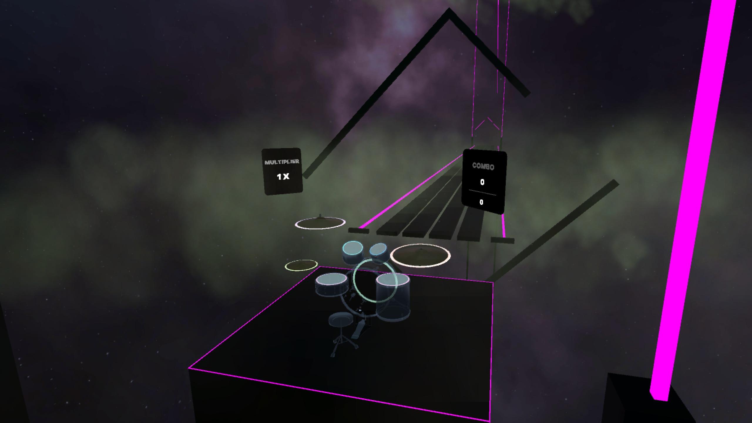 Oculus Quest 游戏《鼓手》GrooVR: Air Drumming GrooVR Oculus Meta Quest VR game