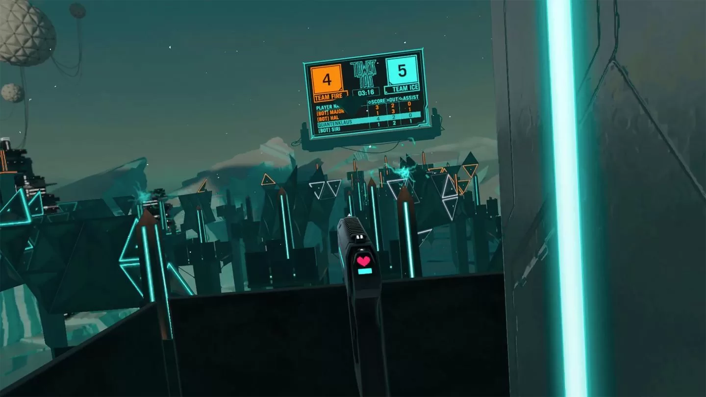 Oculus Quest 游戏《彩弹射击》Tower Tag Tower Tag-Paintball VR Oculus Meta Quest all-in-one shooting game