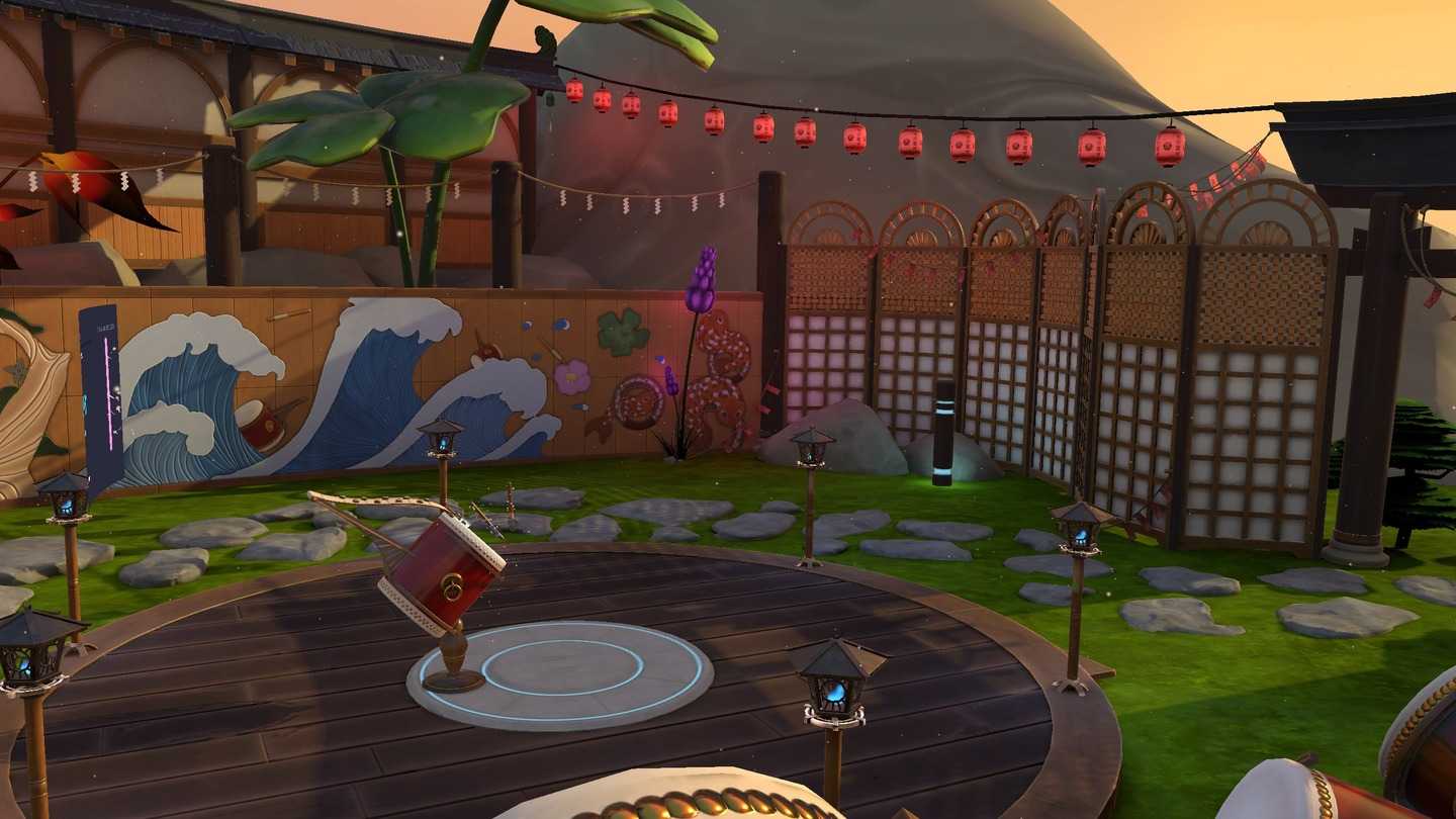 Oculus Quest 游戏《太鼓狂潮》Taiko Frenzy Taiko Frenzy VR Oculus Meta Quest all-in-one musical game
