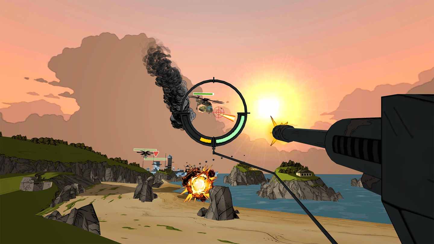 Oculus Quest game Bandit Six: Salvo Bandit Six-Combined Arms Oculus Meta Quest VR game