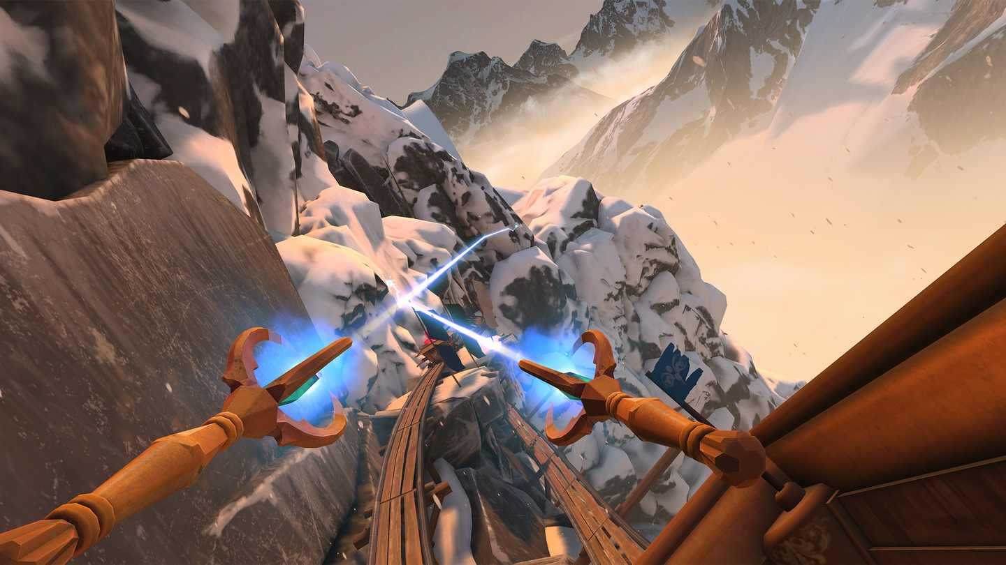 Oculus Quest 游戏《云霄飞车》Coaster Combat Coaster Combat VR Oculus Meta Quest all-in-one shooting game