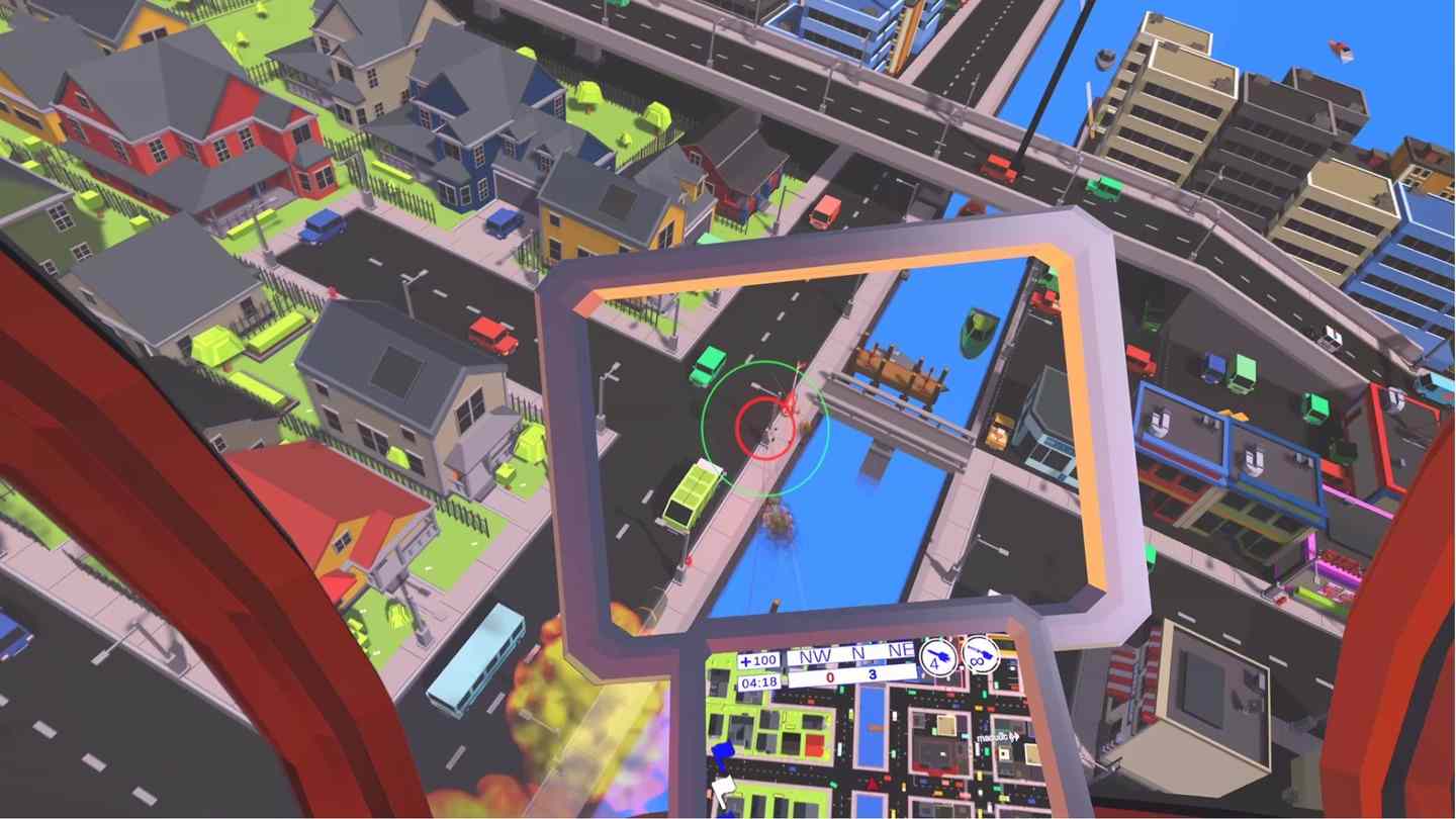 Oculus Quest 游戏《直升机打击 VR》Copter Strike VR Copter Strike VR Oculus Meta Quest all-in-one shooting game
