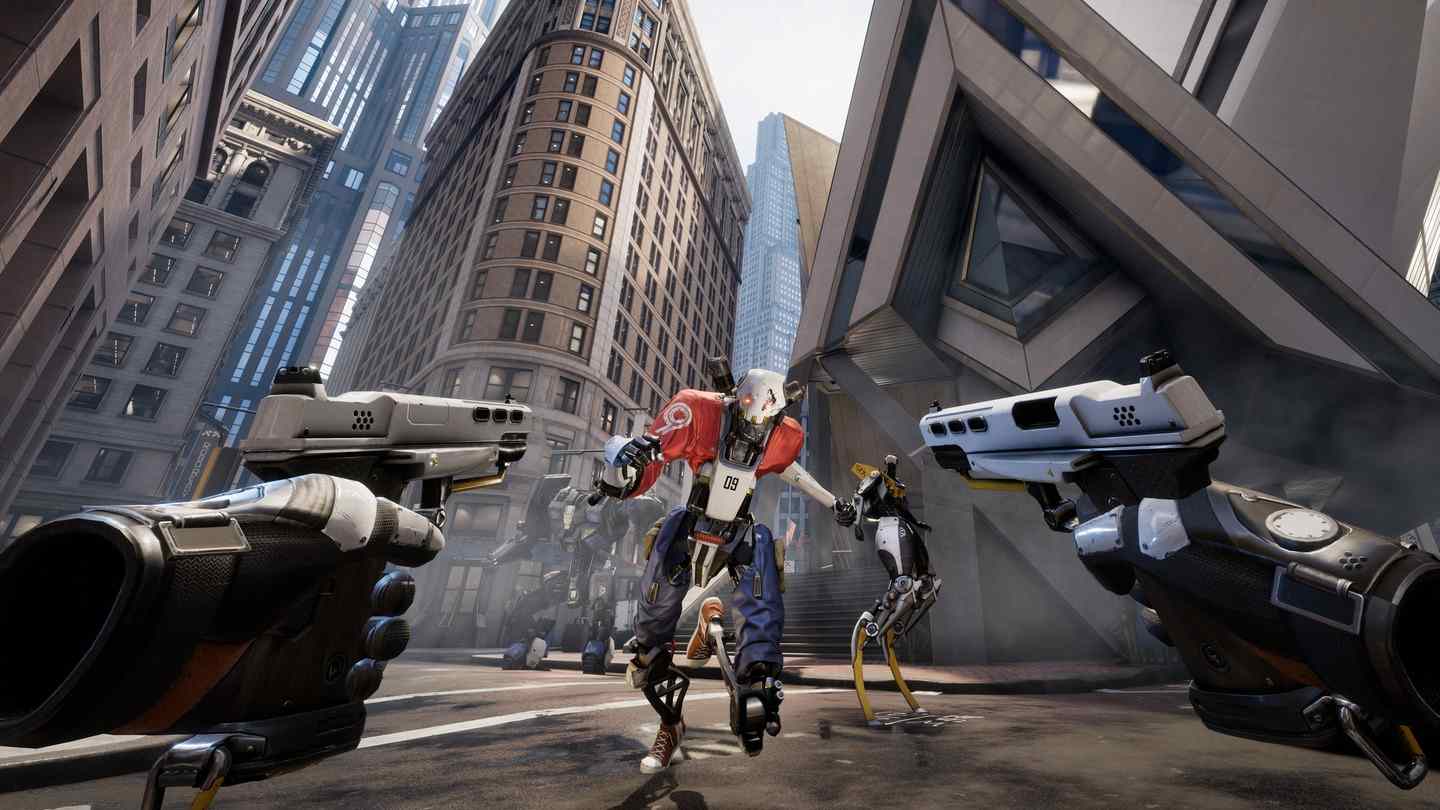 Oculus Quest 游戏《机械重装》Robo Recall: Unplugged Robo Recall VR Oculus Meta Quest all-in-one shooting game
