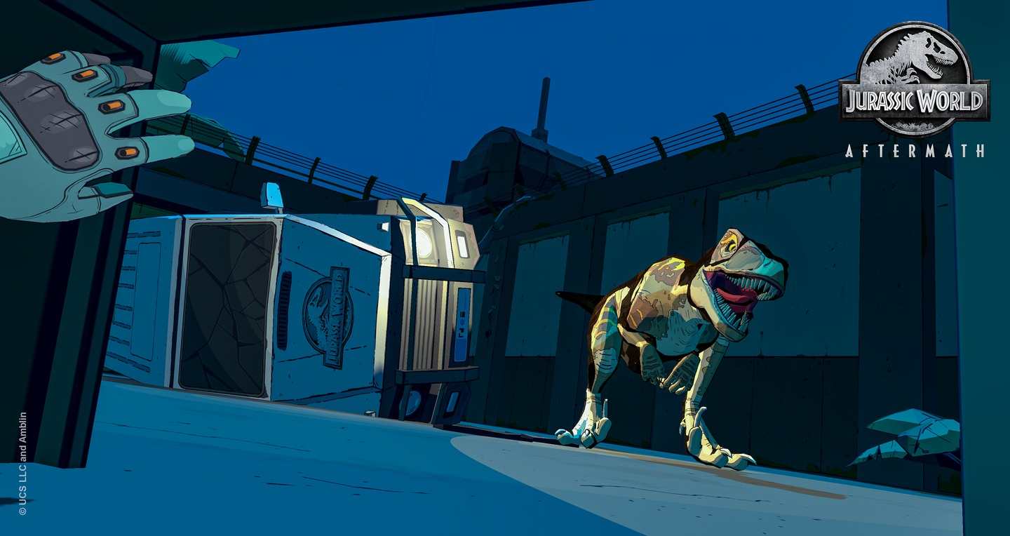 Oculus Quest game "Jurassic World" Jurassic World Aftermath Jurassic World-Aftermath Collection Oculus Meta Quest VR game