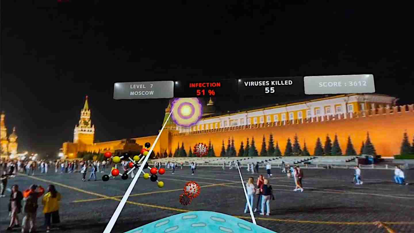 Oculus Quest game "VIRUS NO MORE" eliminates viruses Virus No More-The game Oculus Meta Quest VR game