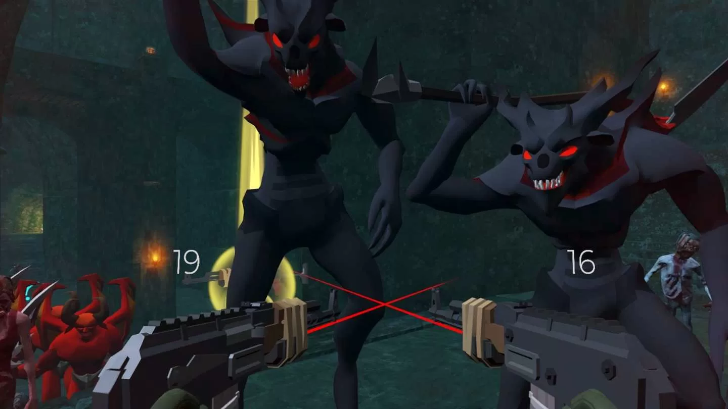 Oculus Quest game Monster Rampage VR Monster Rampage VR Oculus Meta Quest all-in-one shooting game