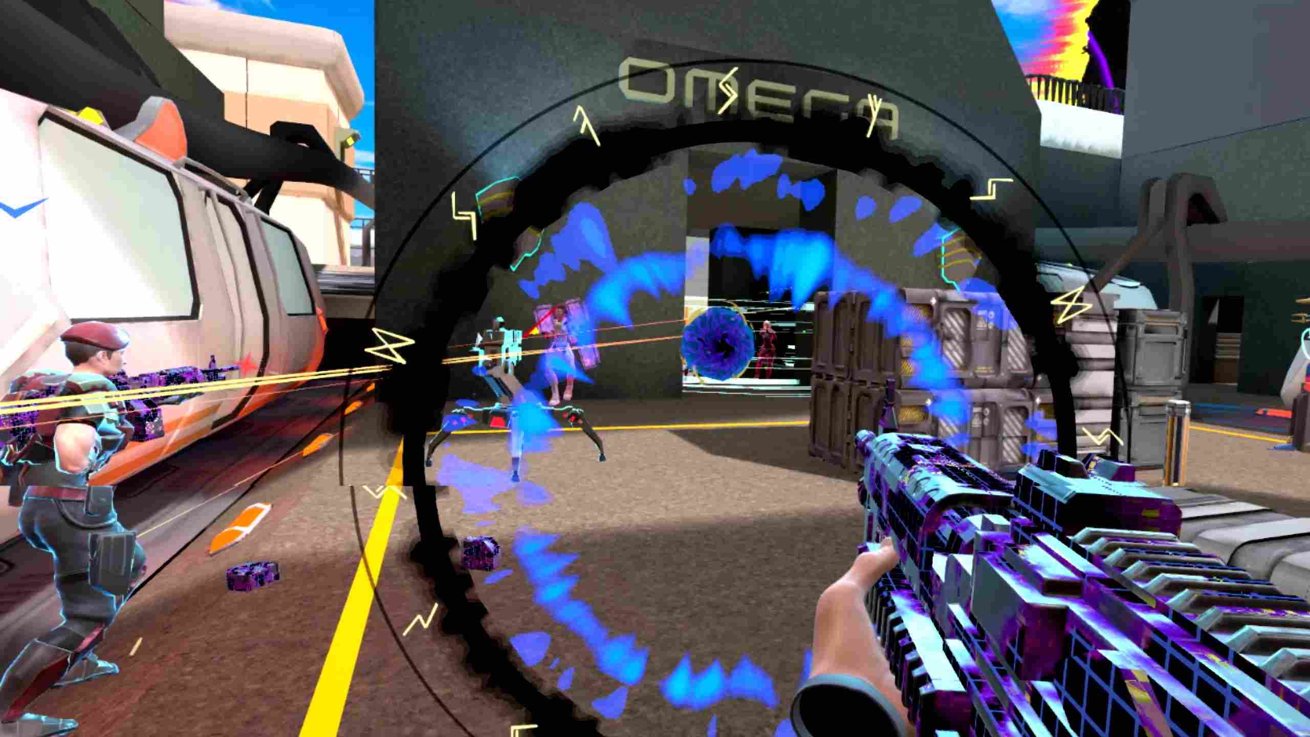 Oculus Quest 游戏《X8英雄射击》Xtrapol8 X8 Hero Shooter VR Oculus Meta Quest all-in-one shooting game