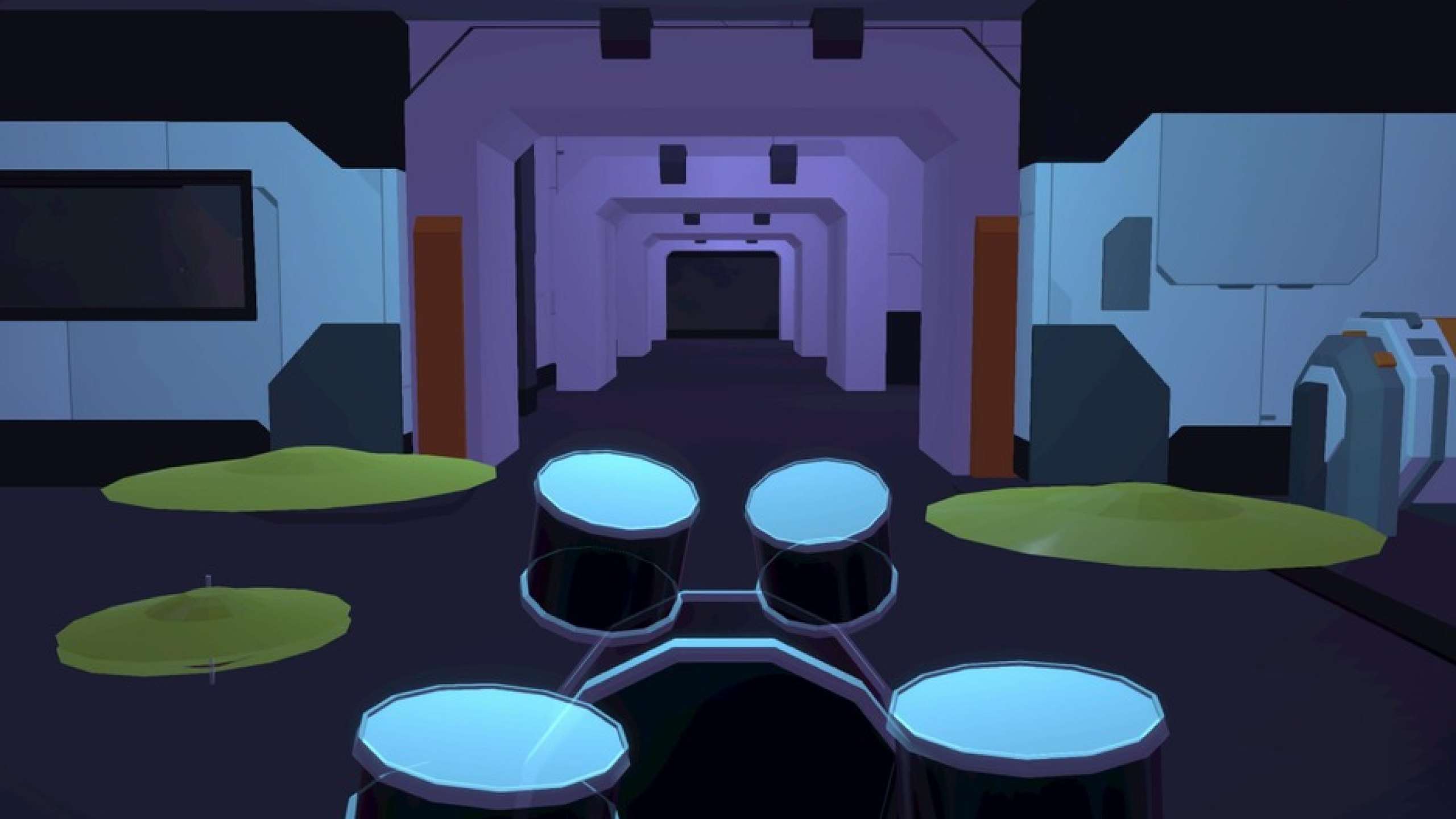 Oculus Quest 游戏《鼓手》GrooVR: Air Drumming GrooVR Oculus Meta Quest VR game