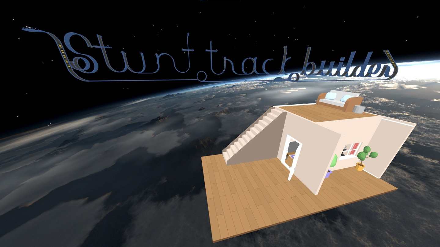 Oculus Quest 游戏《特技赛道建设者》Stunt track builder Stunt track builder MR Mixed Reality Mode - Coexistence Version Oculus Meta Quest VR game