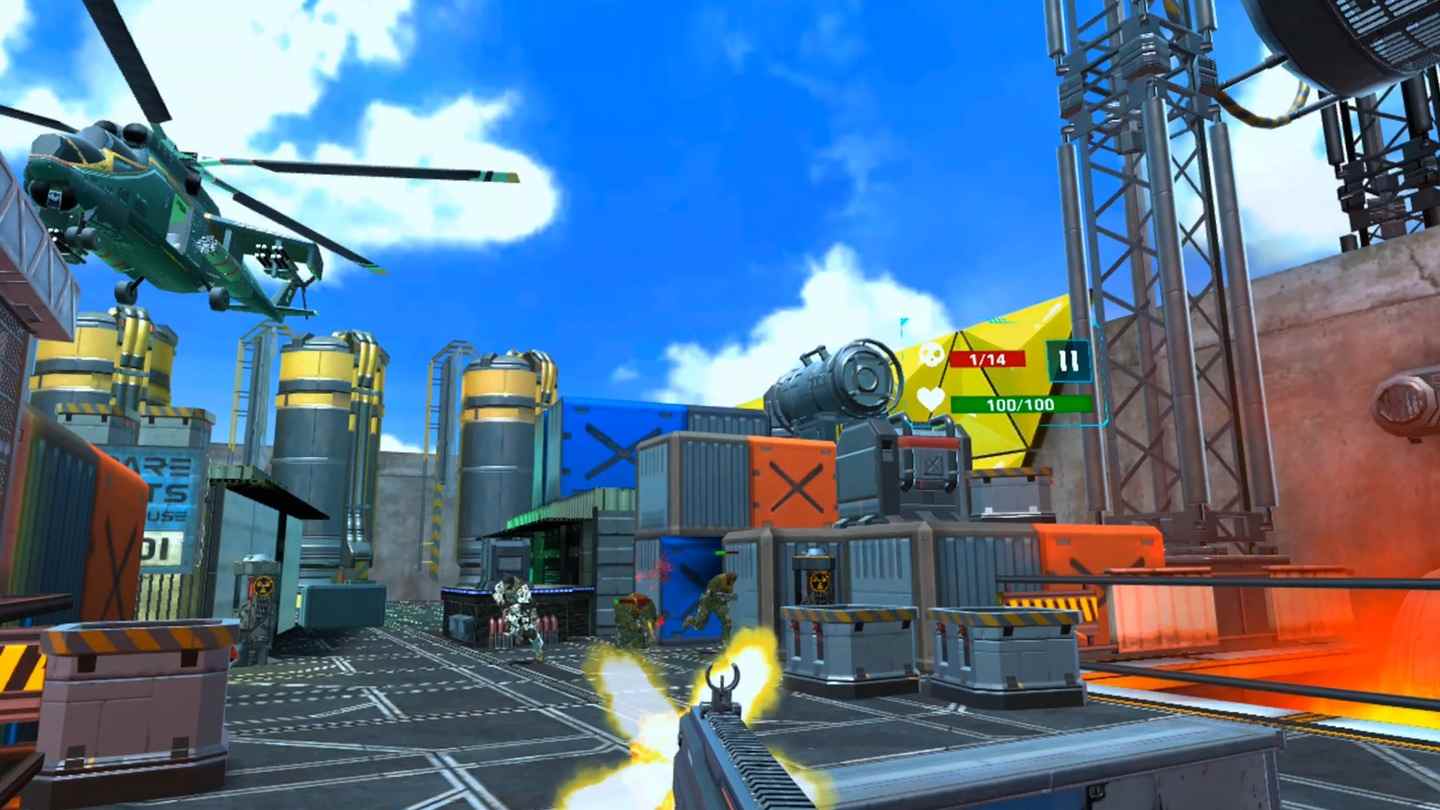 Oculus Quest 游戏《反击行动》Strike Back Strike Back Oculus Meta Quest VR game