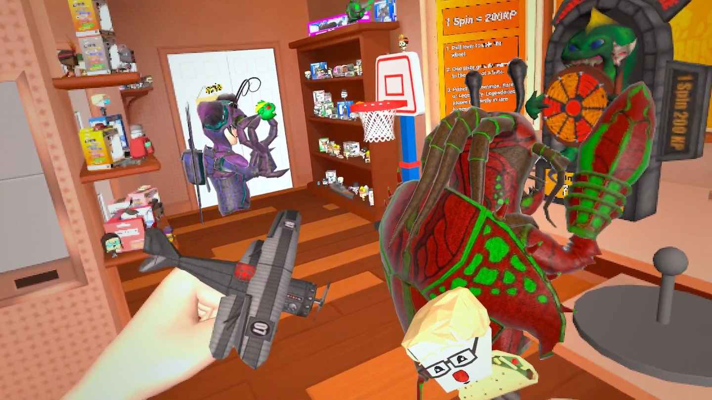 Oculus Quest 游戏《城市怪兽》Block Buster Block Buster-City Monsters VR Oculus Meta Quest all-in-one fighting game