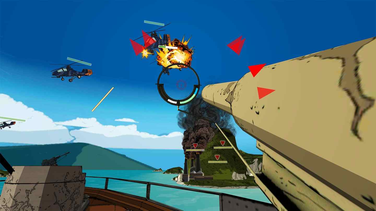 Oculus Quest game Bandit Six: Salvo Bandit Six-Combined Arms Oculus Meta Quest VR game