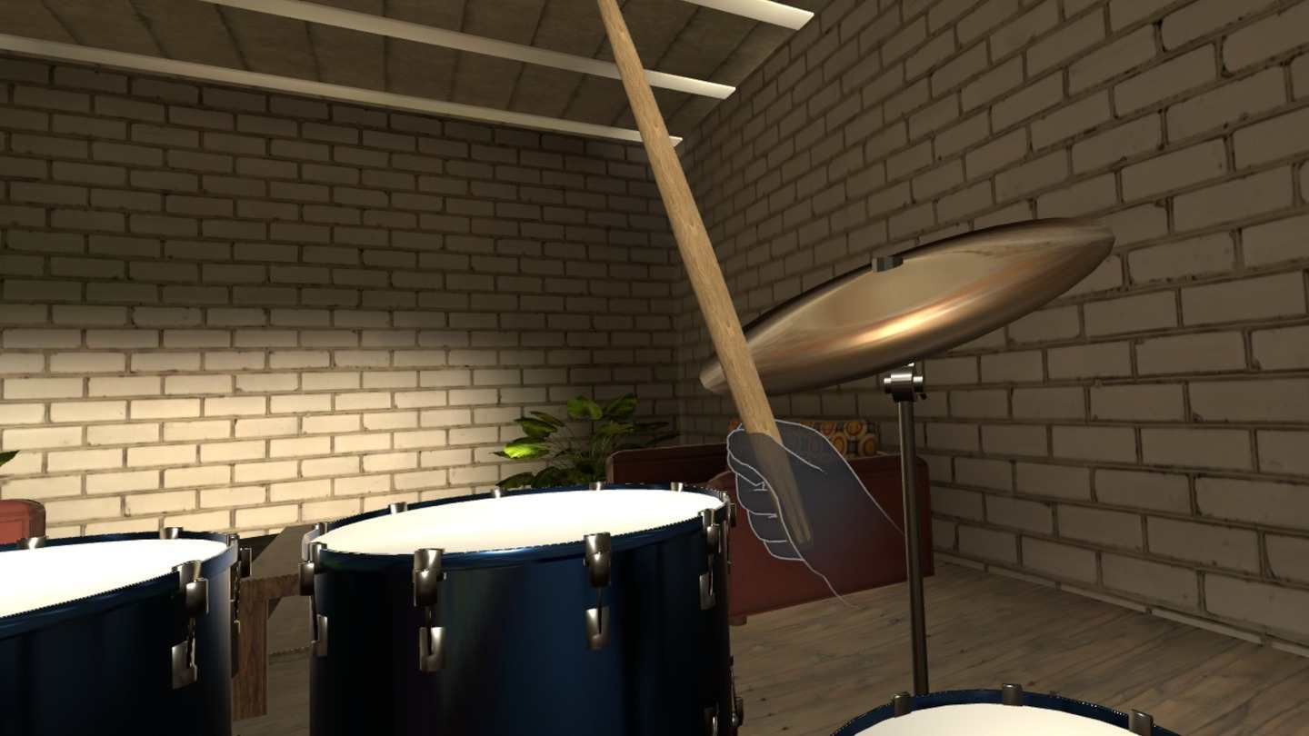 Oculus Quest 游戏《悬空架子鼓》Air Drums Air Drums VR Oculus Meta Quest musical game